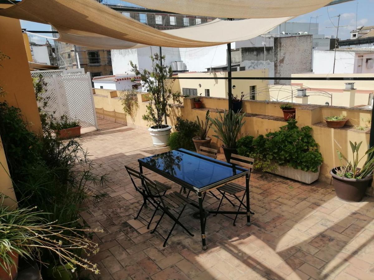 Tourist House Trajano Terraza-Piscina Daire Sevilla Dış mekan fotoğraf