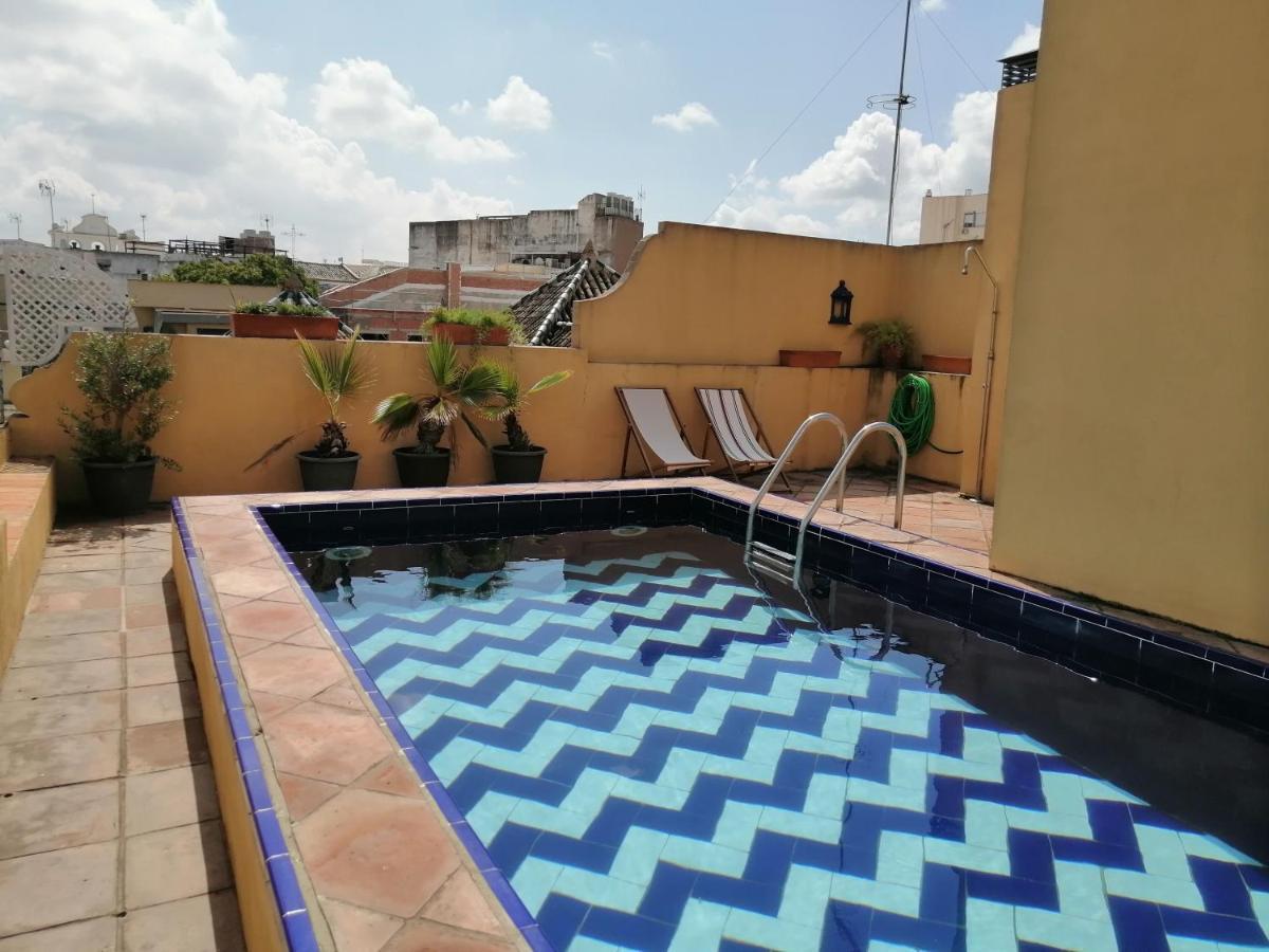 Tourist House Trajano Terraza-Piscina Daire Sevilla Dış mekan fotoğraf