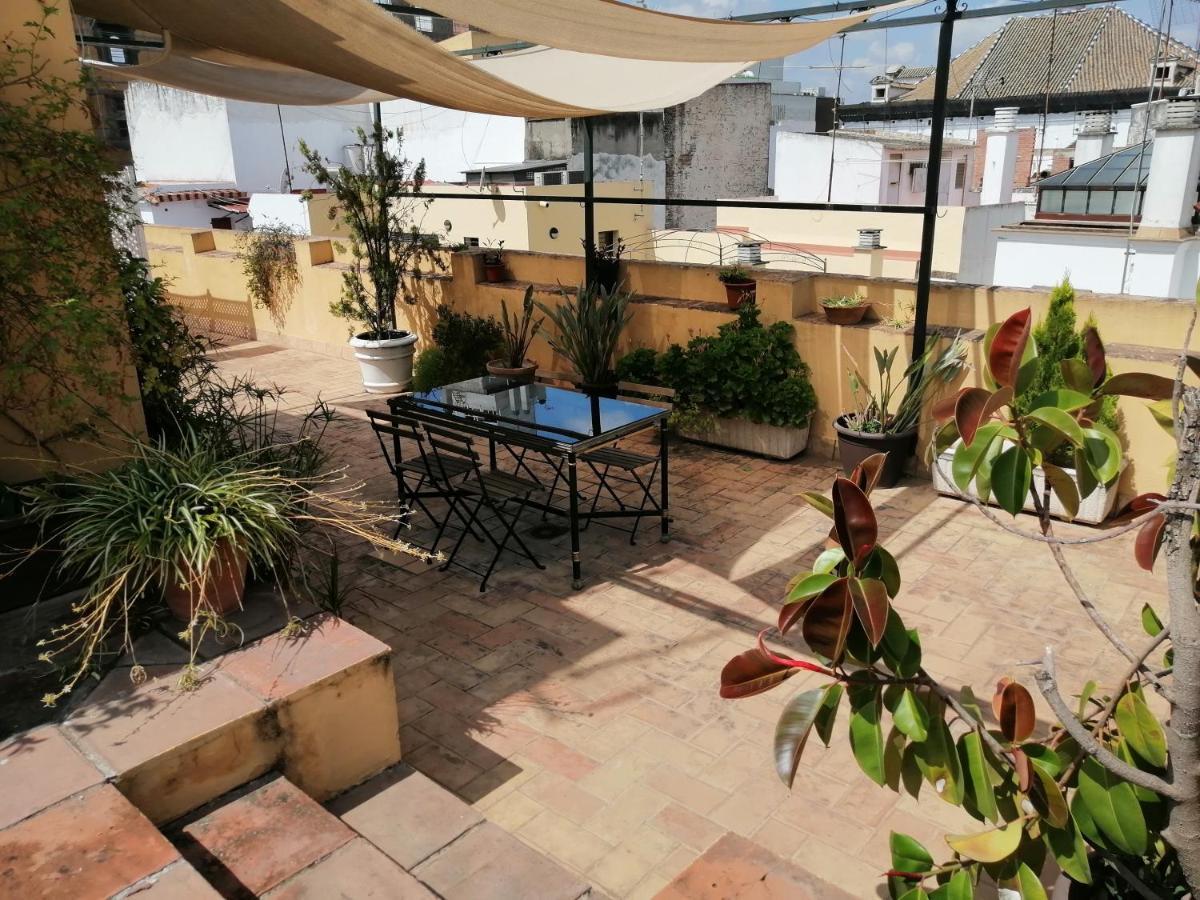 Tourist House Trajano Terraza-Piscina Daire Sevilla Dış mekan fotoğraf