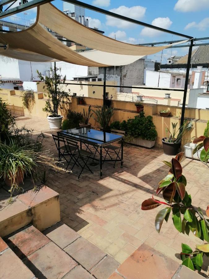 Tourist House Trajano Terraza-Piscina Daire Sevilla Dış mekan fotoğraf