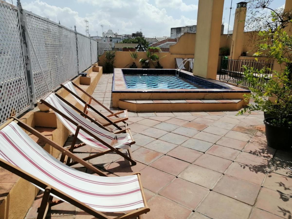 Tourist House Trajano Terraza-Piscina Daire Sevilla Dış mekan fotoğraf